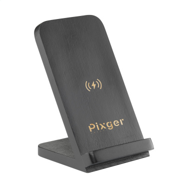 Logo trade promotional gifts image of: Baloo Wireless Charger Stand 15W