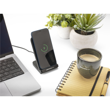 Logo trade promotional merchandise picture of: Baloo Wireless Charger Stand 15W
