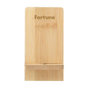 Logotrade promotional item picture of: Miyo Bamboo Phone Stand