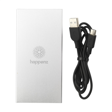 Logotrade corporate gift picture of: Tecco GRS Recycled Alu Powerbank 5000 external charger