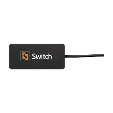 Logo trade promotional products picture of: Tecco GRS Recycled Alu USB Hub