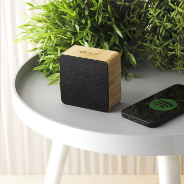 Logotrade business gift image of: Sonido 5W Bamboo wireless speaker