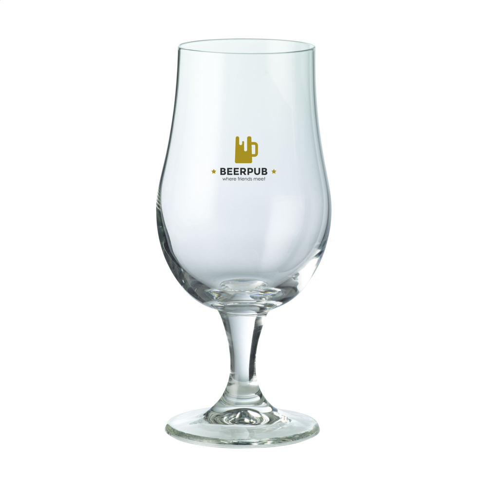 Logo trade promotional giveaways image of: Munich Beer Glass 370 ml