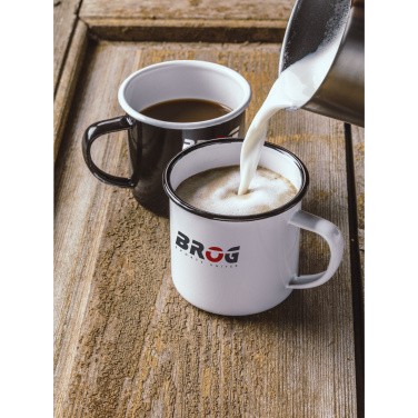 Logotrade promotional merchandise image of: Retro Enamel Mug 350 ml
