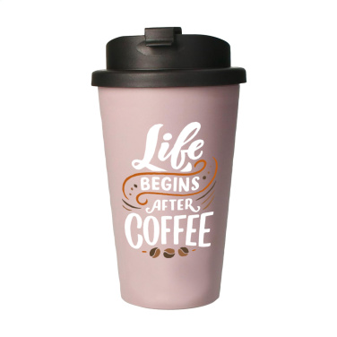 Logo trade promotional item photo of: Eco Coffee Mug Premium Deluxe 350 ml coffee cup