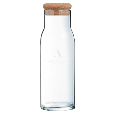 Logo trade promotional giveaway photo of: Algarve Carafe 1 L with a cork cap