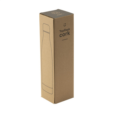 Logo trade promotional items image of: Topflask Cork 470 ml drinking bottle