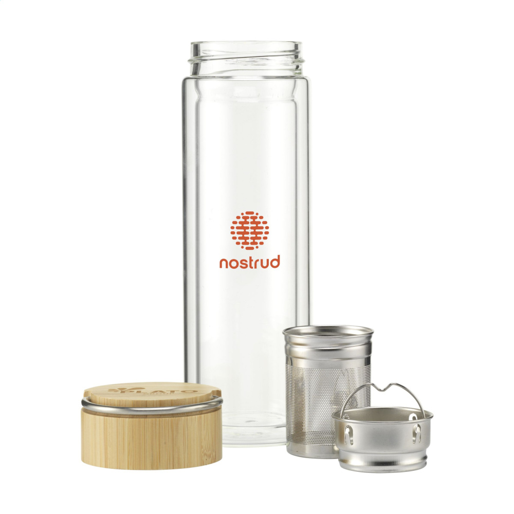 Logo trade promotional gift photo of: Nara Tea Bottle 300 ml drinking bottle