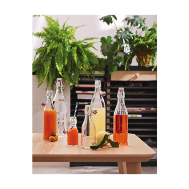 Logo trade promotional gift photo of: Vidrio Bottle 1 L water bottle