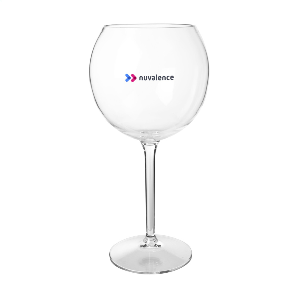 Logo trade business gift photo of: HappyGlass Miss Liza Gin-Tonic-glass Tritan 630 ml