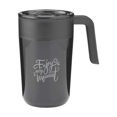 Logo trade promotional items picture of: Fika RCS Recycled Steel Cup 400 ml thermo cup