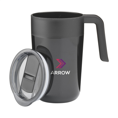 Logotrade promotional giveaways photo of: Fika RCS Recycled Steel Cup 400 ml thermo cup