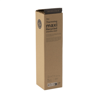 Logotrade promotional products photo of: Thermotop Maxi RCS Recycled Steel 1,000 ml thermobottle