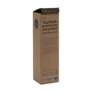 Logotrade promotional merchandise picture of: Topflask Premium RCS Recycled Steel drinking bottle