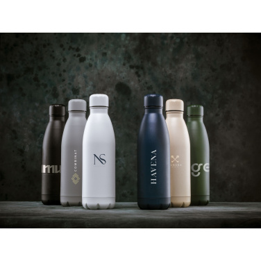 Logo trade promotional giveaway photo of: Topflask Premium RCS Recycled Steel drinking bottle