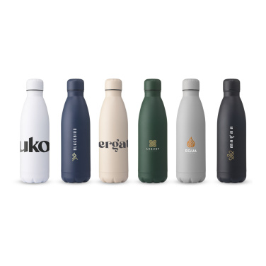 Logo trade promotional giveaways image of: Topflask Premium RCS Recycled Steel drinking bottle