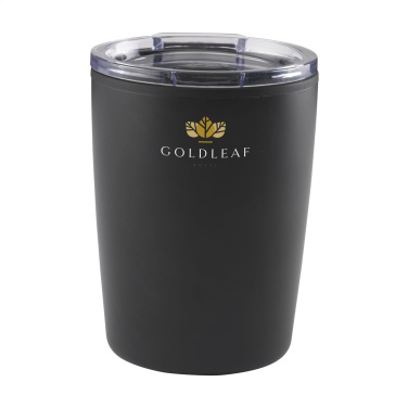 Logo trade business gift photo of: Espresso-to-Go Mug RCS Recycled Steel 170 ml