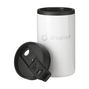 Logo trade promotional giveaway photo of: Thermo Can RCS Recycled Steel 300 ml thermo cup