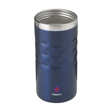 Logo trade promotional merchandise photo of: Geometric Mug RCS Recycled Steel 280 ml thermo cup