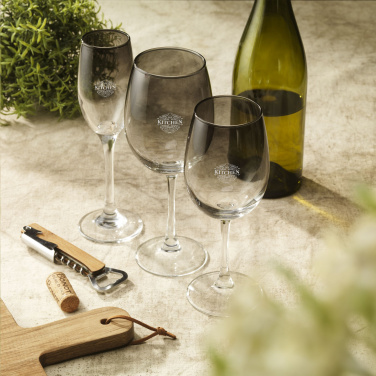 Logo trade advertising products picture of: Smokey Wine Glass 465 ml