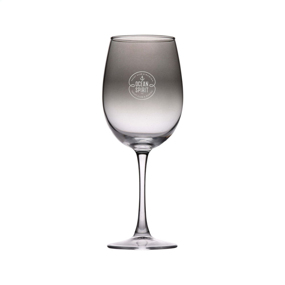 Logo trade promotional merchandise image of: Smokey Wine Glass 360 ml