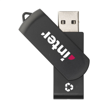 Logotrade promotional giveaway image of: USB Twist Recycle 64 GB