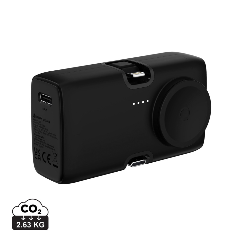 Logo trade promotional gifts image of: Urban Vitamin San Diego RCS rplastic 20W PD powerbank