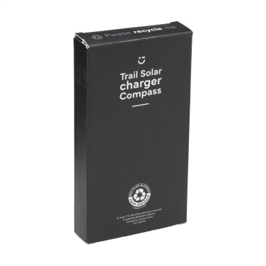 Logotrade promotional merchandise image of: Trail RCS Solar Charger Compass 8000