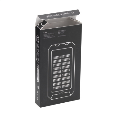 Logo trade advertising product photo of: Trail RCS Solar Charger Compass 8000