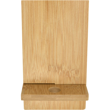 Logotrade promotional giveaway image of: Ceibo detachable bamboo phone stand