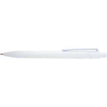 Logotrade promotional product picture of: Unica recycled plastic ballpoint pen (blue ink)
