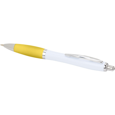 Logo trade promotional gift photo of: Nash recycled plastic ballpoint pen (black ink)