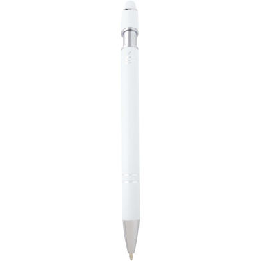 Logo trade advertising products picture of: Kish ballpoint pen with silver finish (blue ink)