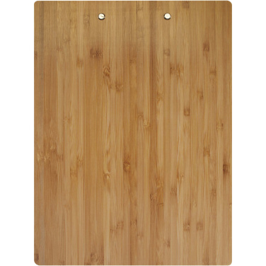 Logo trade promotional item photo of: Tavula bamboo clipboard