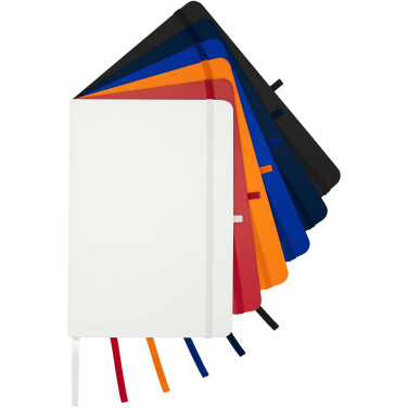Logotrade promotional gift picture of: Teak A5 recycled hard cover notebook with lined pages