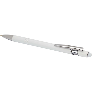 Logotrade promotional item picture of: Kish ballpoint pen with silver finish (black ink)