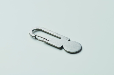 Logo trade business gift photo of: Multifunctional key ring token