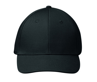 Logo trade advertising products image of: 6 panel cotton baseball cap
