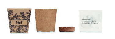 Logo trade advertising product photo of: Mint seeds growing kit