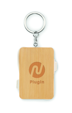 Logotrade promotional giveaway image of: Key ring charging cable