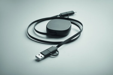 Logotrade promotional gift picture of: 60W retractable charging cable