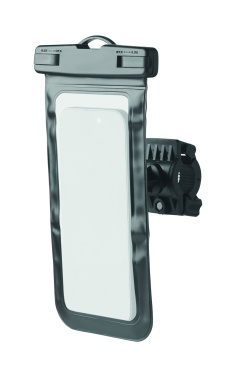 Logo trade promotional merchandise image of: Bike mobile mount case in PVC