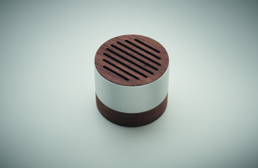 Logo trade promotional gifts picture of: Recycled aluminium speaker