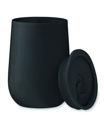 Logo trade promotional merchandise photo of: PP Double wall tumbler 300 ml