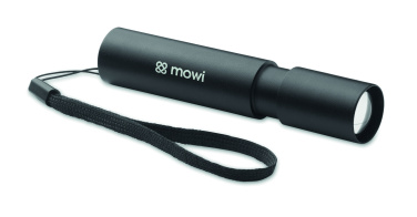 Logo trade promotional merchandise picture of: Aluminium rechargeable torch