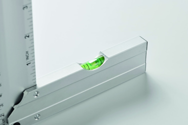 Logo trade promotional merchandise photo of: Aluminium level ruler 30 cm