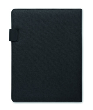 Logo trade business gifts image of: A4 folder and wireless charger