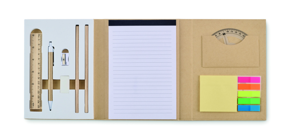Logotrade promotional merchandise picture of: Stationary set with notepad