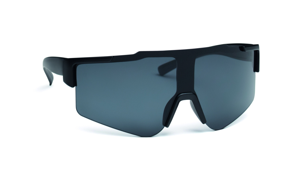 Logo trade promotional items image of: Mirrored sports sunglasses