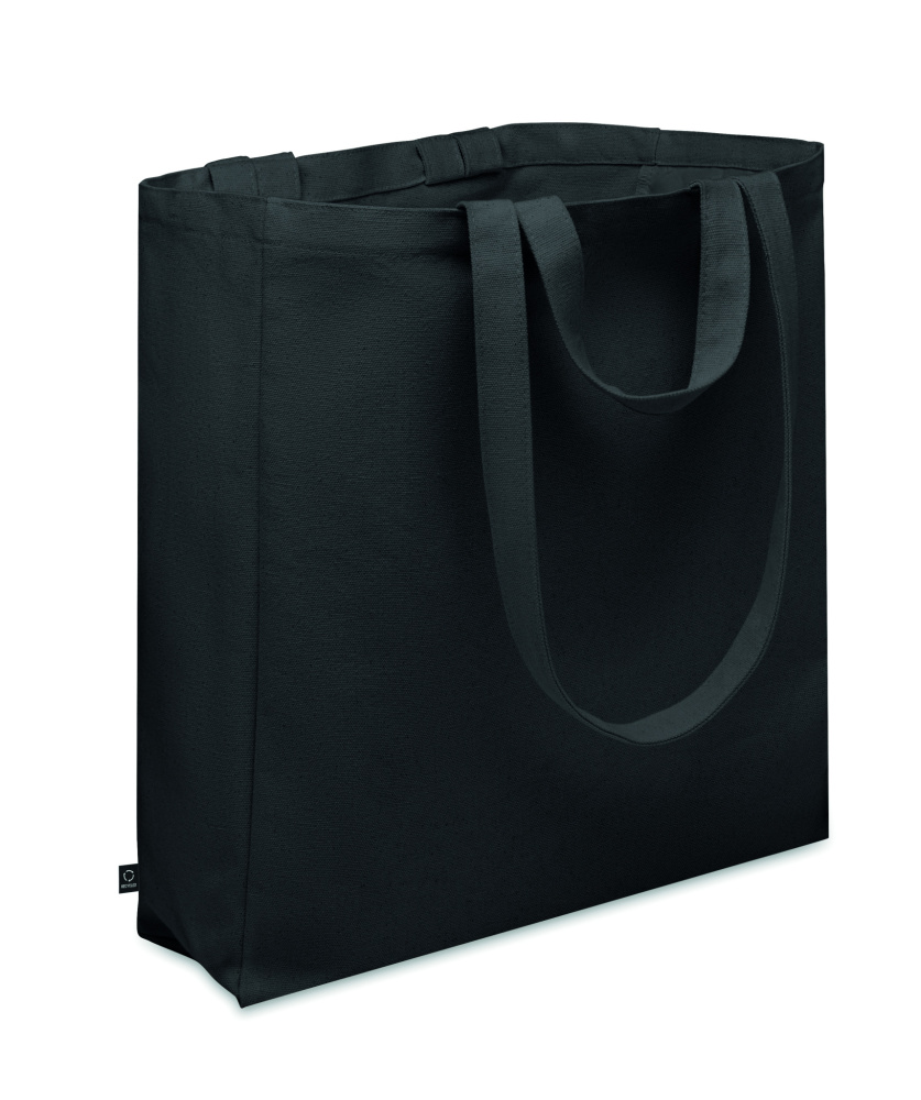 Logotrade promotional merchandise image of: Recycled cotton shopping bag